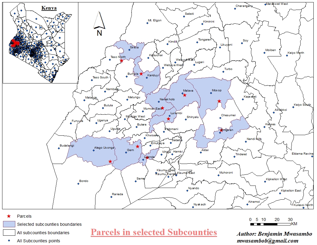 Figure 2: Point features distribution